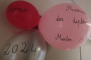 Remise des diplômes des Master ISIE