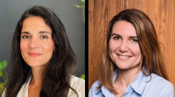 Portraits Jeanne VIDAL (promotion 2017) et Justine MOUCHOT (promotion 2012)